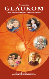 Informasjonsheftet er på 48 sider og omhandler alle sider ved glaukomsykdommen.