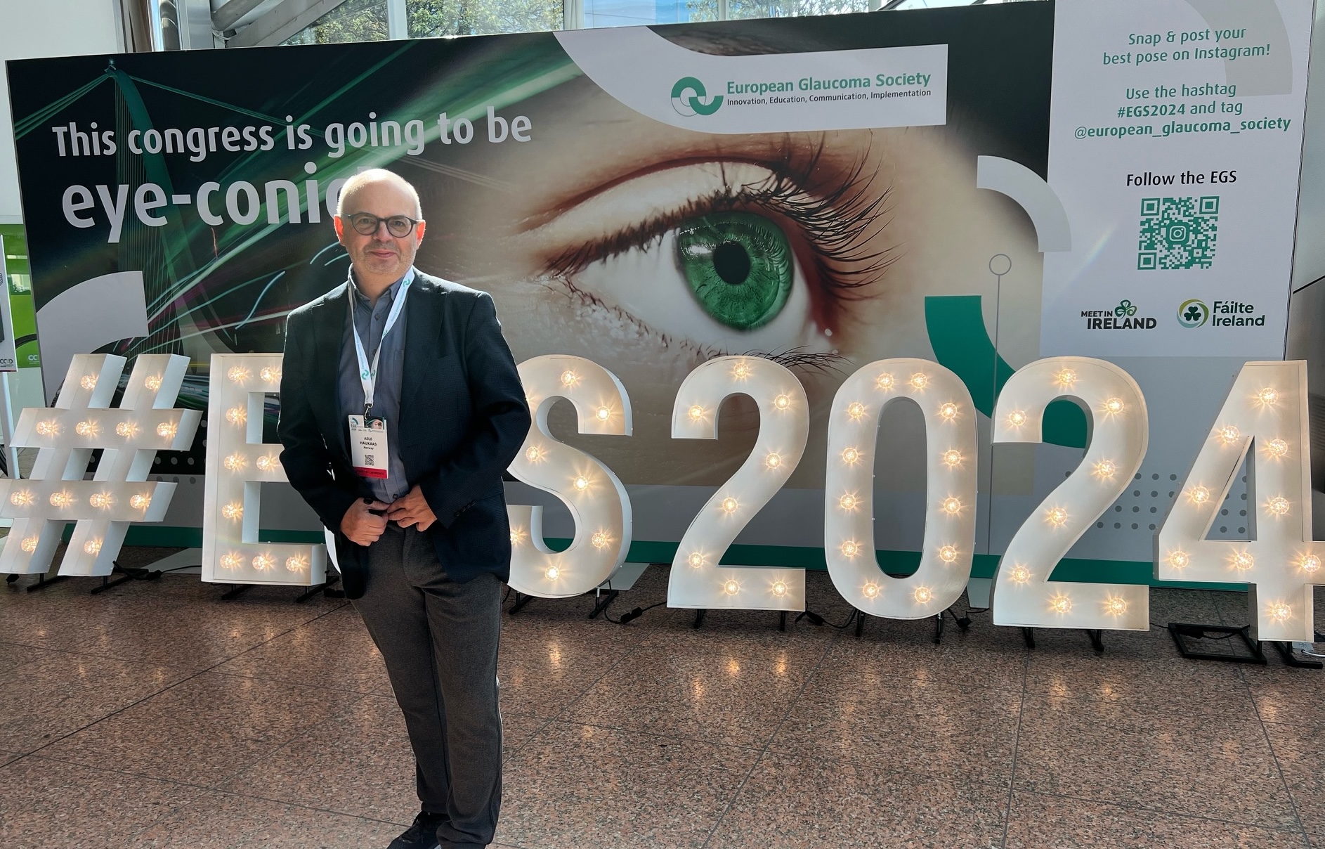 Spesialinvitert til stor europeisk glaukomkongress